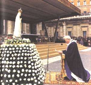 Vatikn, 25.3.1984 - Zasvtnie sveta Nepokvrnenmu Srdcu Panny Mrie